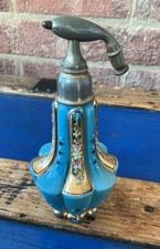 Antique BLUE Enamel Glass