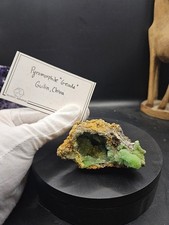 Green Pyromorphite Geode From