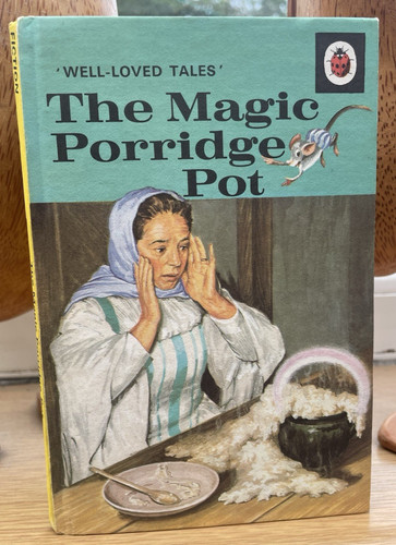 Vintage old ladybird book - ladybird, well