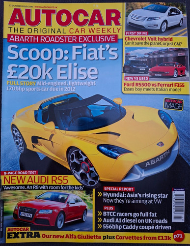 Autocar magazine october - autocar, 27