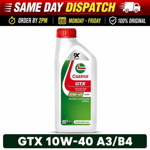 Castrol gtx 10w - gtx, a3/b4