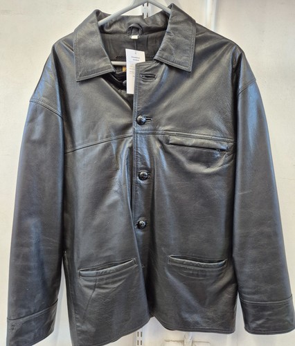 Sardar leather jacket black - leather,
