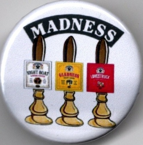 Madness brewery pin - 7,