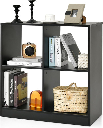 Cube bookcase wooden - 4,