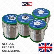 Solder Wire Lead Free Loose solder Wire Fluxed Core 500g Rolls 1M - 5M lengths