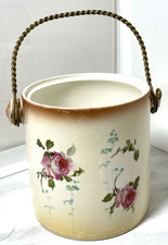 Ceramic Biscuit Barrel / Ice