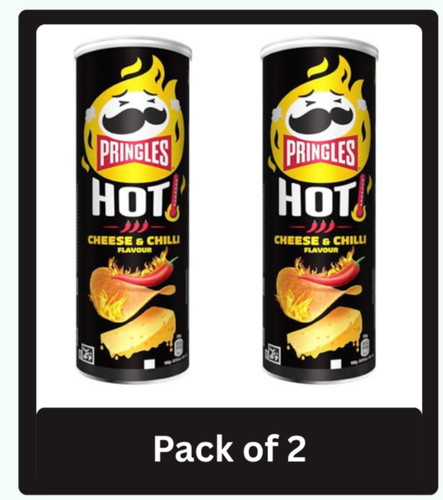 Pringles hot cheese chilli - hot,