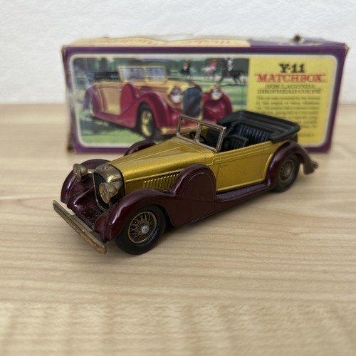 Matchbox yesterday y11 1938 - matchbox,
