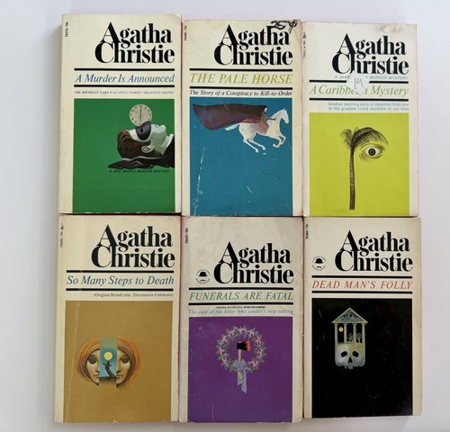 Vintage agatha christie pocket - vintage,