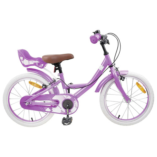 Walplus kids bike purple - 18",