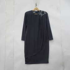 Parigi Vintage Dress UK12 Navy