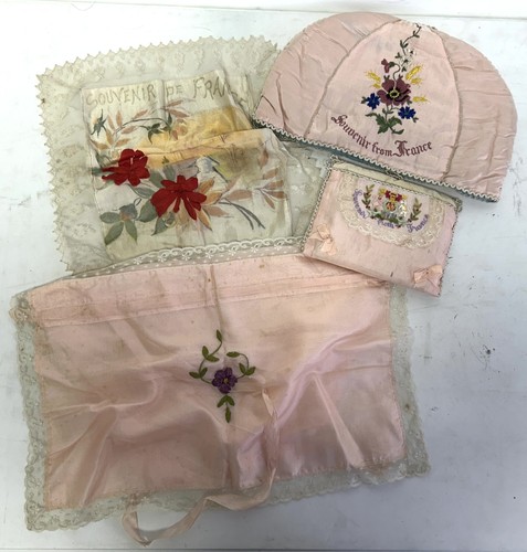 Wwi great war souvenir silks - wwi,
