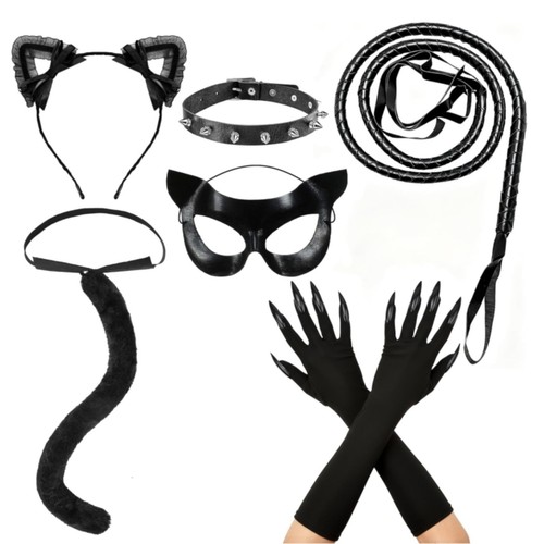 Black cat catwoman fancy - black,