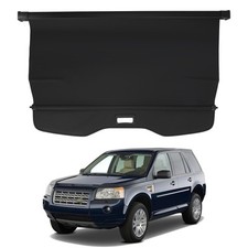 BLACK REAR PARCEL SHELF BOOT LOAD COVER FOR LAND ROVER FREELANDER 2 2006-2014 UK
