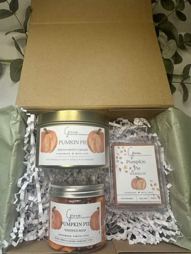 Pumpkin pie soy wax candle - soy,