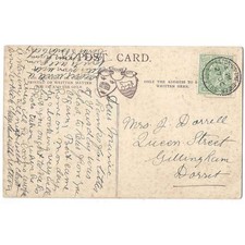 GILLINGHAM Dorset postcard