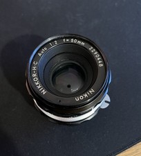 Nikon 50mm f/2 MF Nikkor-H.C