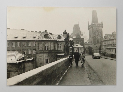 Prague charles bridge old town - old,