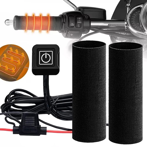 Heated motorcycle grip cover - motorcycle,