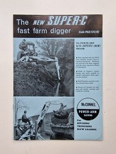McCONNEL SUPER-C FAST FARM DIGGER SALES BROCHURE