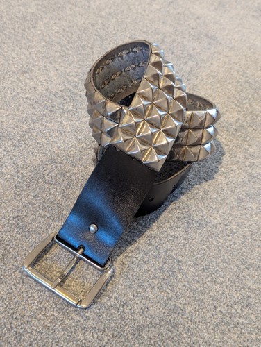 Steampunk studded belt - studded, m