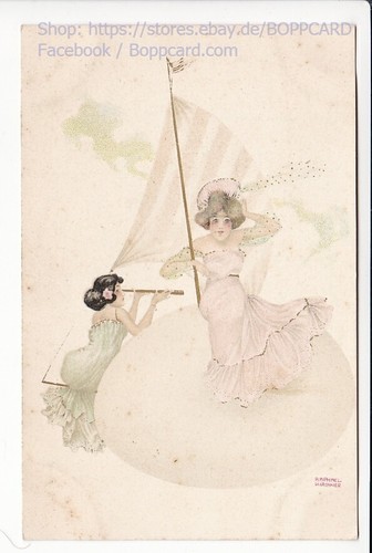 Artist card raphael kirchner - artist, card,