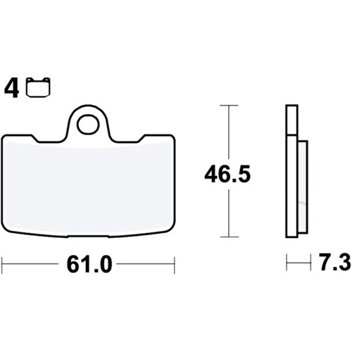 Trw sintered front discount - trw,