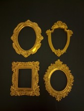 Set Of 4 Miniature Picture Frames
