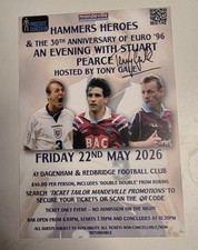 Hammers Heros An Evening with