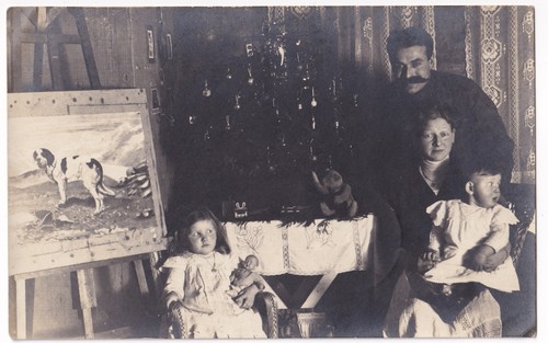 Rppc postcard 1918 - rppc,