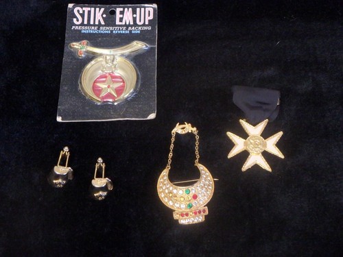 Vintage shriners hat cufflinks - shriners,