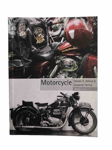 Motorcycle book objekt series - book,