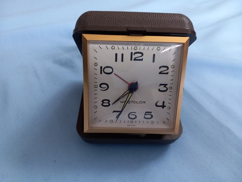 Vintage westclox travel alarm - westclox,
