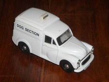 Corgi White Morris Minor