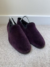 Trickers Churchill Velvet Slippers Size 9 