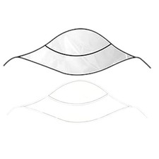 Rain Hat Reusable Transparent