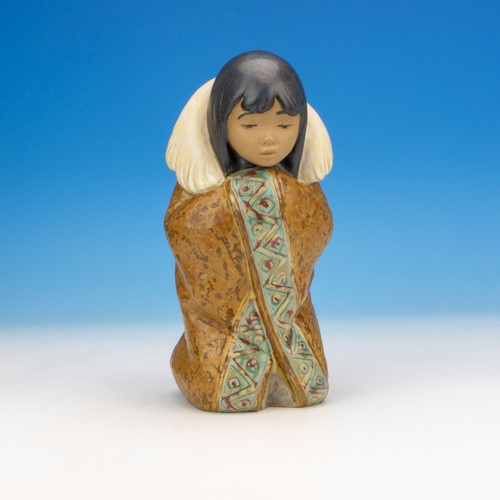 Vintage lladro gres eskimo - vintage,