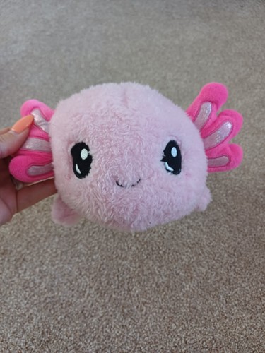 Axolotl pink soft toy - axolotl,