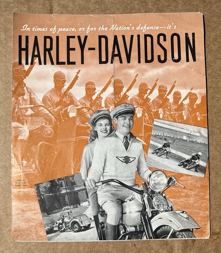 Vintage 1940s harley - vintage, davidson