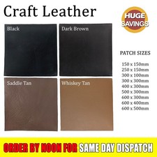 Buffalo Leather Sheets for Patch Craft Repair, 2mm Thick Pads Engraving Stamping