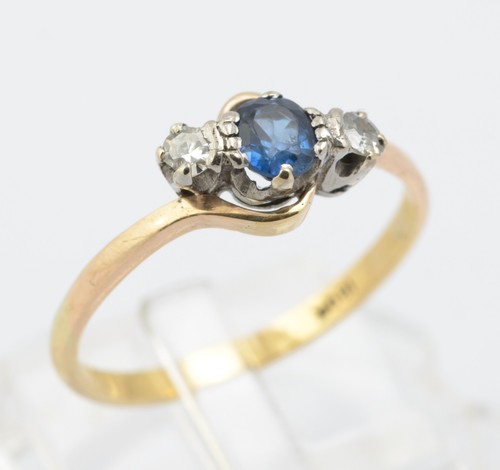 Antique 18ct gold natural - antique,