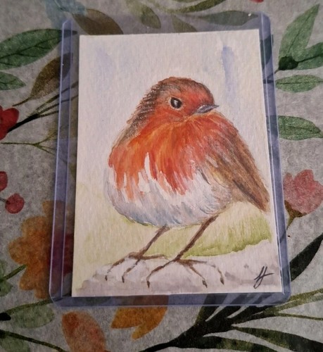 Aceo watercolour painting - watercolour,