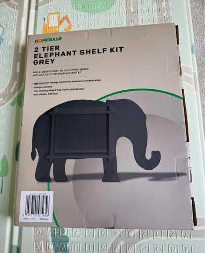 Homebase grey elephant tier - homebase,