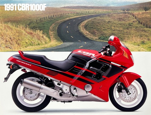 1991 honda cbr1000f - honda,