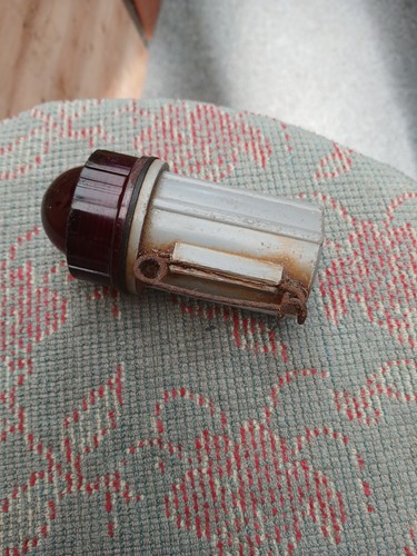 Very old fashioned - red, lamp