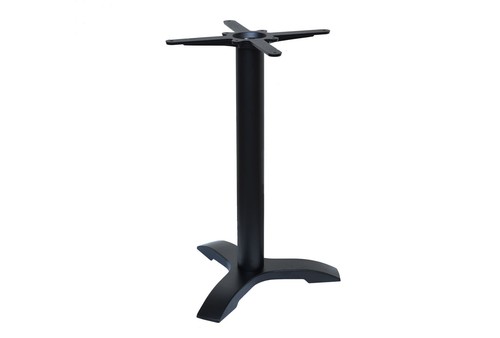 Black premium cast iron table - black,