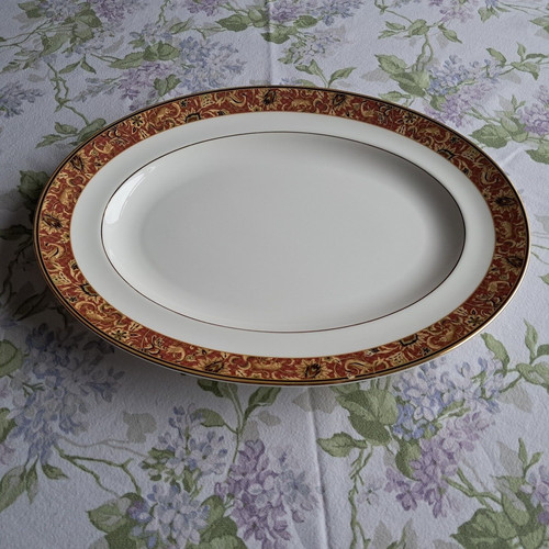 Wedgwood persia oval - persia, 14"