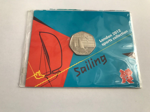 2011 olympic 50p - 2011, coin