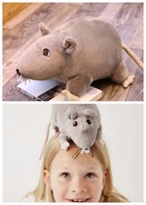 8'' Cute Gosig Ratta Grey Rat