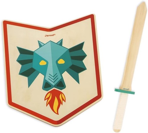 Janod wooden dragon khight - janod,
